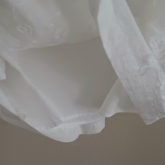 NWT Karen Kane Super Bloom Embellished Tassel Dress White Size S - Picture 11 of 11